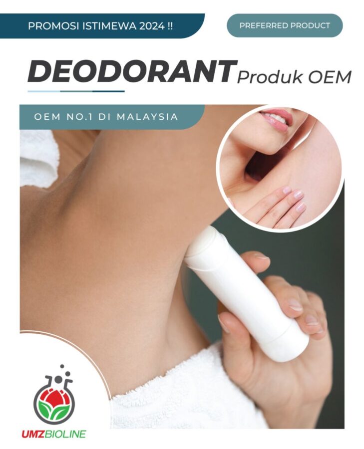 Pemilihan Bahan dan Formula Terbaik untuk Deodorant Jenama Sendiri