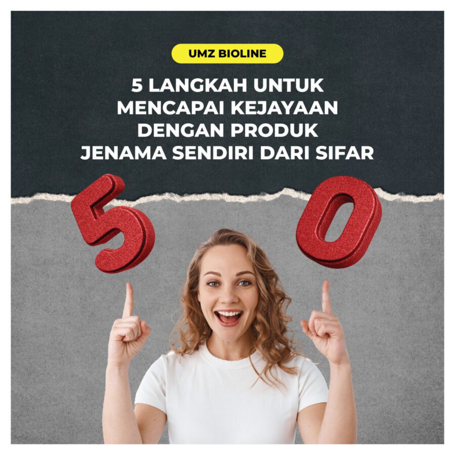 5 Langkah Untuk Mencapai Kejayaan Dengan Produk Jenama Sendiri Dari Sifar