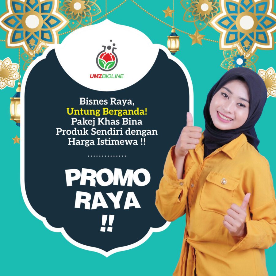 Bisnes Musim Perayaan, Untung Berganda! Pakej Khas Bina Produk Sendiri dengan Harga Istimewa.