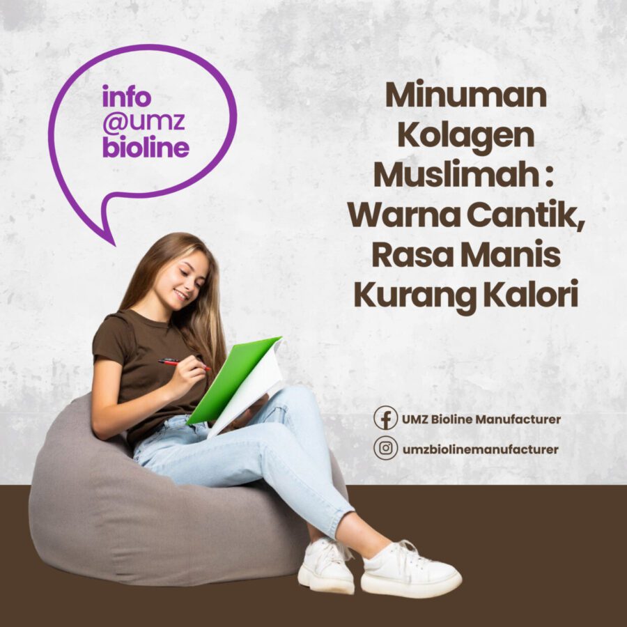 Minuman Kolagen Muslimah: Warna Cantik, Rasa Manis Kurang Kalori