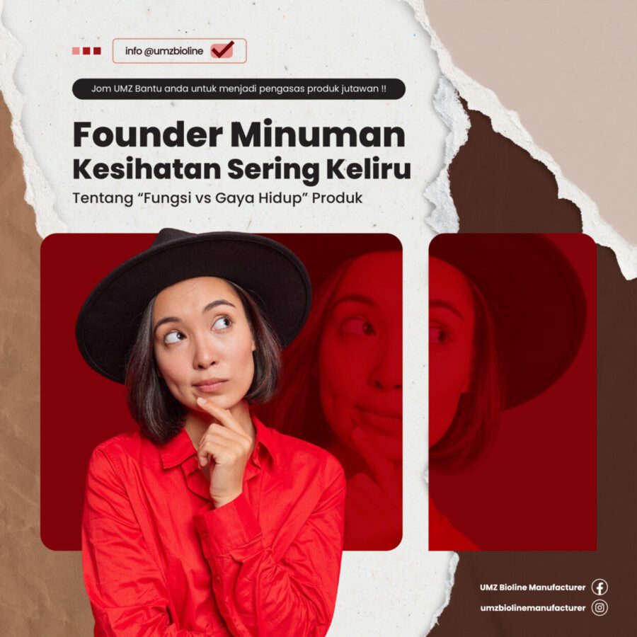 Founder Minuman Kesihatan Sering Keliru Tentang “Fungsi vs Gaya Hidup” Produk
