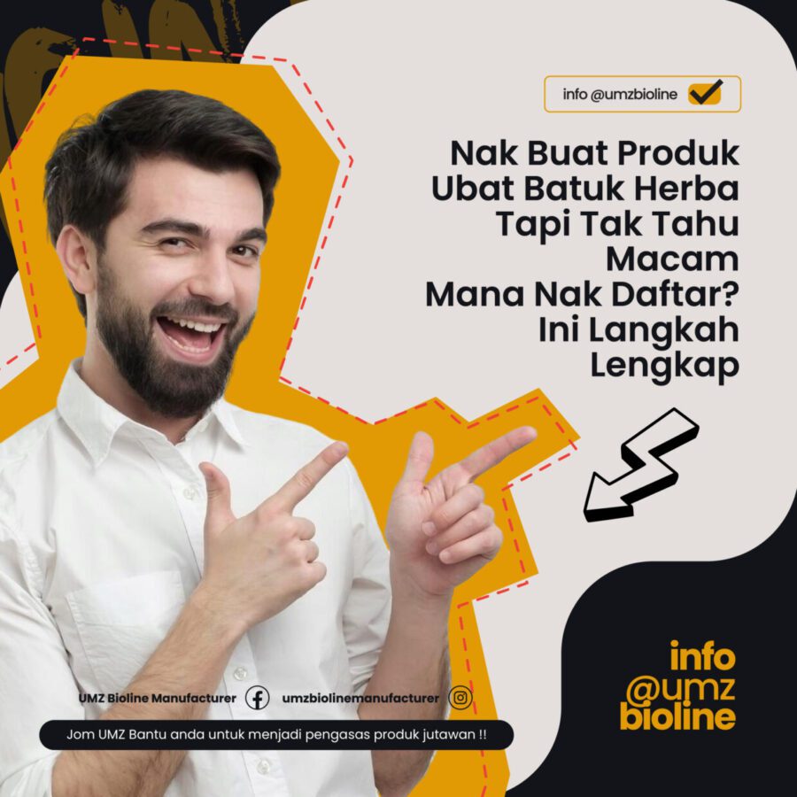 Nak Buat Produk Ubat Batuk Herba Tapi Tak Tahu Macam Mana Nak Daftar? Ini Langkah Lengkap